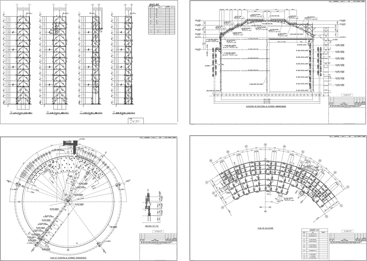 Steel Structure (Tower Stair, Roof Platform)