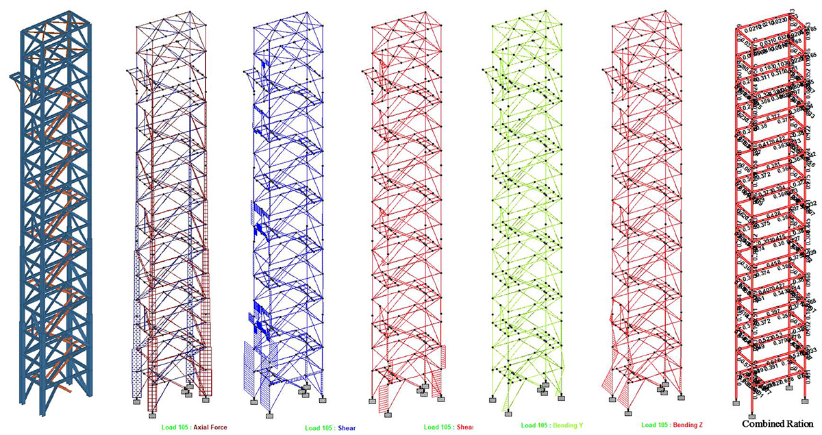 Stair tower